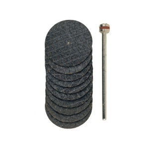 Set discuri debitoare din oxid de aluminiu, 22mm, 10 buc, Proxxon 28808