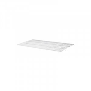 Set polita plasa metalica Dolle Gridboards 800x406x10 mm, alba, pentru rafturi modulare - Img 2