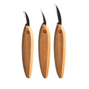 Set Premium de 3 cutite pentru sculptura, pentru incepatori KNP500, Flexcut