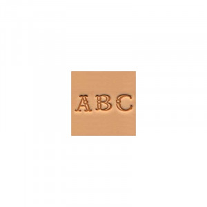 Set stante embosare piele ALFABET litere mari de 10mm - Img 2