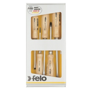 Set surubelnite 330 Traditional, Drepte si PH, Felo, 5 piese - Img 2
