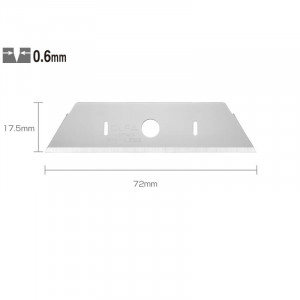 SKB-2S/10B Set 10 lame inox pentru cutter de siguranta SK-12 , Olfa - Img 2