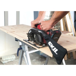 SKIL 3520 DC Circular de mana cu acumulator, 20V MAX, 4500rpm, 165mm, 1x Accu, incarcator si geanta - Img 9