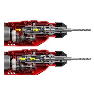 SKIL 3810 GA Rotopercutor cu acumulator RH1E3810GA, 3 in 1, SDS+, 1J, 0-900 rpm, 1x Accu 2.5Ah, accesorii, incarcator si geanta - Img 13