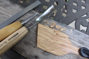 Spatula de cioplit din lemn de cires - Img 15