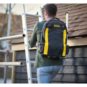 Stanley 1-79-215, Rucsac pentru scule, pe roti, FatMax, pentru regim greu, comp. laptop, 36 x 54 x 21cm - Img 13