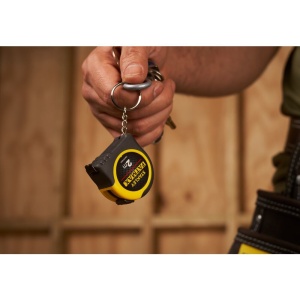 Stanley FMHT0-33856, ruleta tip breloc 2m, sistem de blocare Slide Lock, carlig tru-zero, 2m x 13mm - Img 5