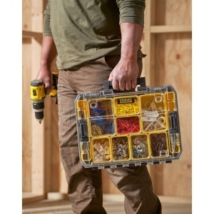 Stanley FMST82967-1, Organizator Pro-Stack, adanc cu inchidere metalica, 10 cupe detasabile - Img 7
