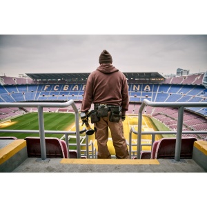 Stanley STST1-80113, curea cu buzunare din piele pentru unelte si scule, 48.6 x 6.8 x 8.9cm - Img 11