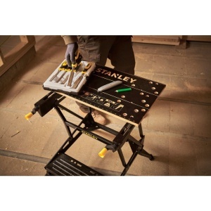 Stanley STST83400-1, Banc de lucru si menghina 2 in 1, se pliaza pentru transport usor, capacitate de pana la 250kg - Img 13