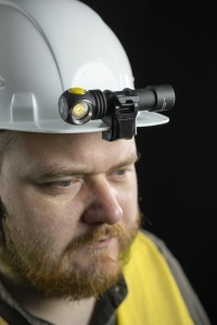 Suport Casca Protectie Armytek Hat Mount AHM-04 pentru Lanterne Wizard si Elf - Img 9