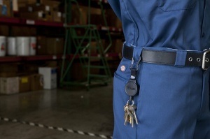 Suport de chei cu snur din nylon de 90 cm si carabina, Key-Bak - Img 3