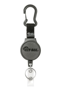 Suport de chei si card cu snur din nylon de 90 cm si carabina, Key-Bak