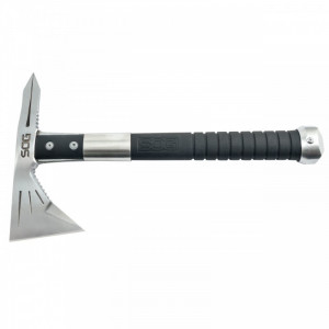 Tomahawk SOG Voodoo Hawk Mini Satin, otel 3Cr13MoV, muchie 70 mm - Img 7