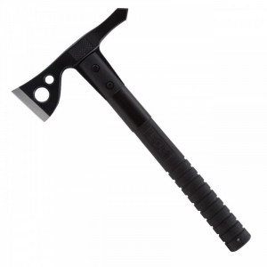 Tomahawk tactic SOG FastHawk Black, otel inoxidabil 420, muchie 51 mm - Img 7