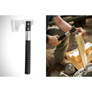 Topor camping SOG Camp Axe, otel inoxidabil 2Cr13, muchie 79 mm - Img 12