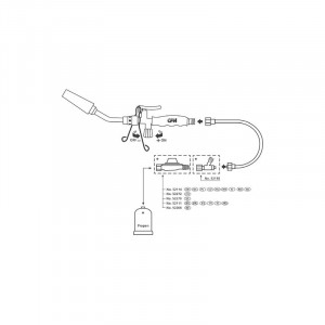 Torta de lipit cu gaz Turbo GT2000, include furtun 1,5m - Img 3