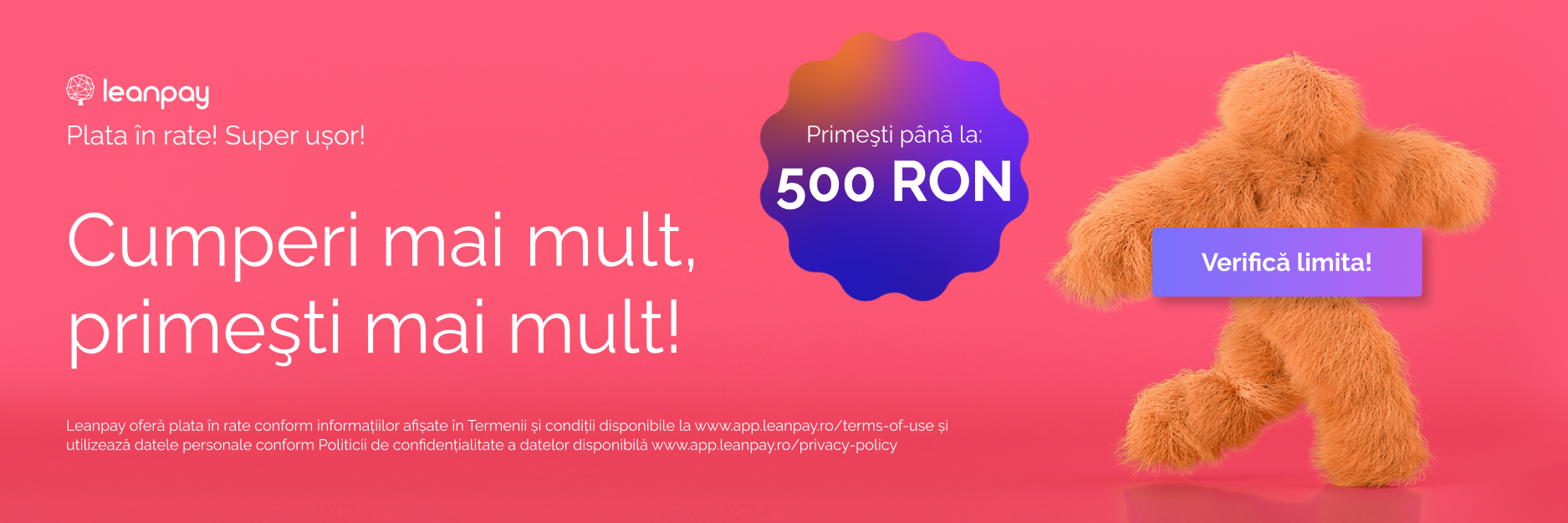 Campanie Leanpay Novo Doors 500 RON