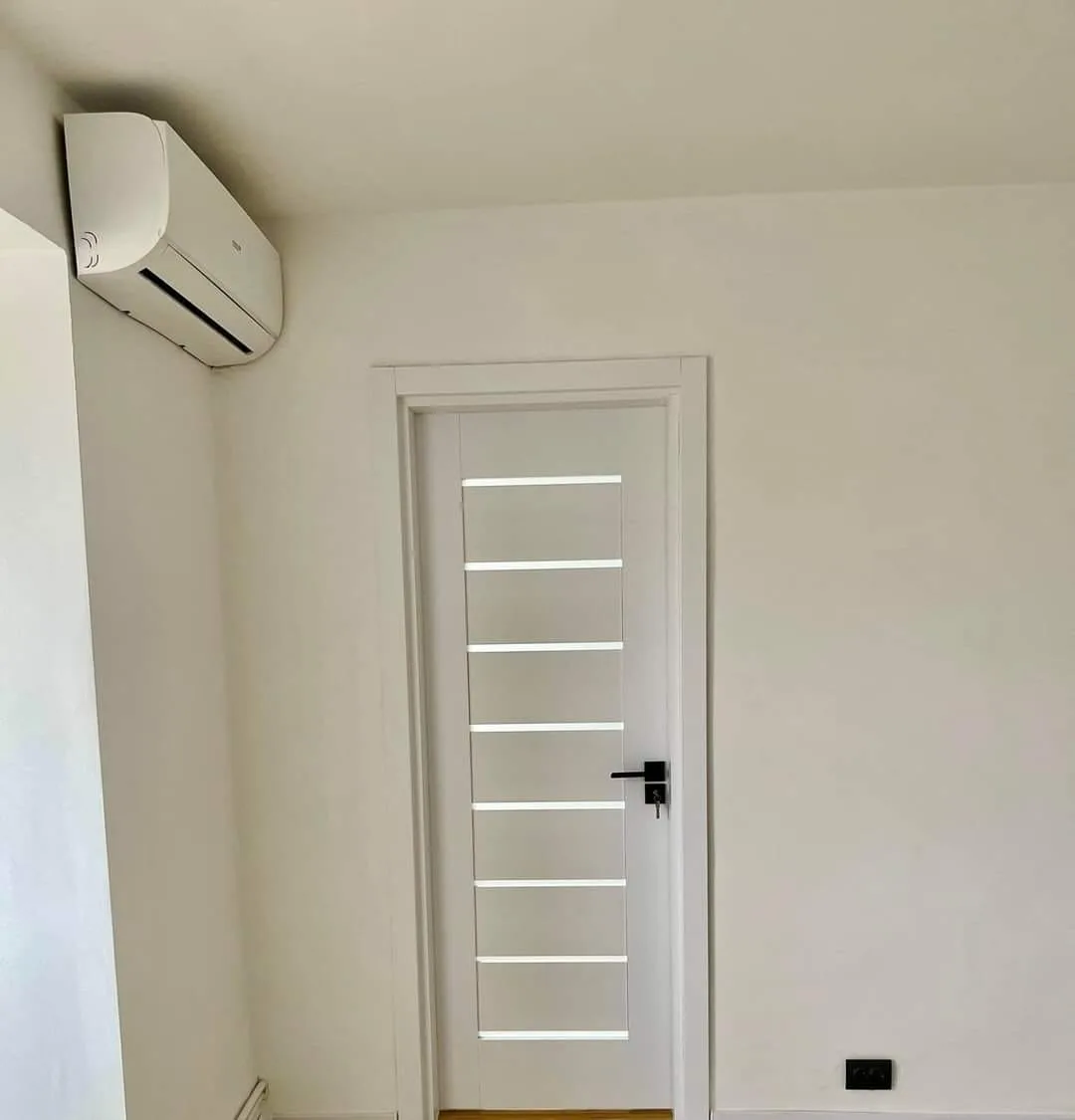 Интериорна врата Novo Doors ND11 LUX PREMIUM Матово бял, монтирана при клиент