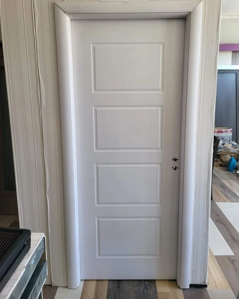 Интериорна врата Novo Doors ND82 STANDARD Бял, монтирана при клиент
