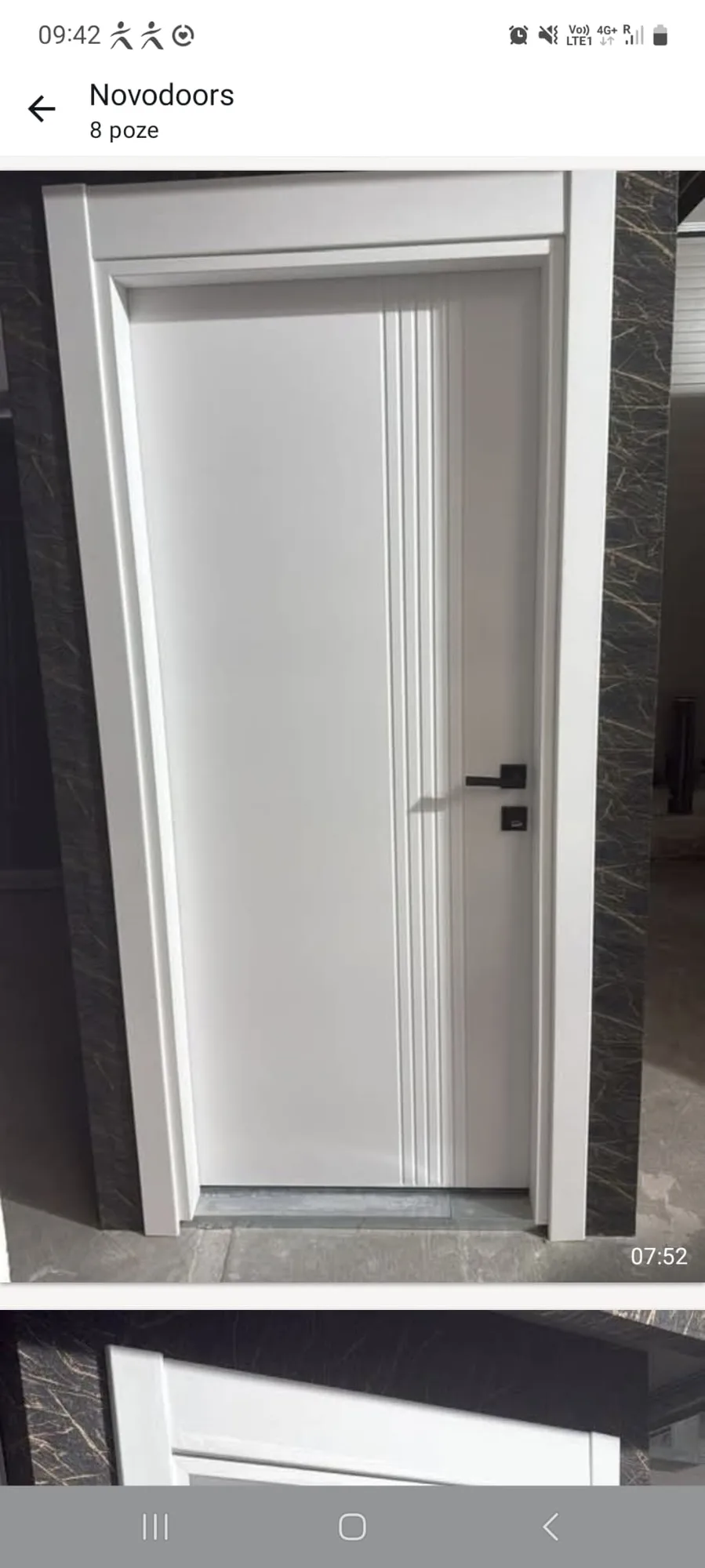 Интериорна врата Novo Doors NDF65 LUX PREMIUM, монтирана при клиент