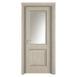 Usa de interior din MDF cu cadru din lemn masiv Novo Doors ND10 de culoare Gri