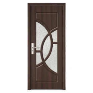 Usa de interior din MDF cu cadru din lemn masiv Novo Doors ND309 de culoare Gri