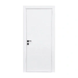 Usa Interior din MDF Novo Doors ND170 LUX PREMIUM, Cadru din Lemn Masiv, KIT COMPLET, Toc Reglabil de 10 CM INCLUS, Plinta pe Ambele Parti