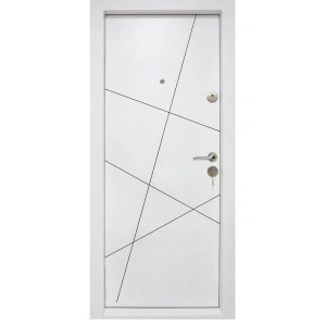 Usa metalica de apartament cu izolatie si vizor Novo Doors First Class NDS11, Deschidere Stanga Dreapta, Dimensiune 200X88 cm, Tabla 1.2 mm, Kit complet