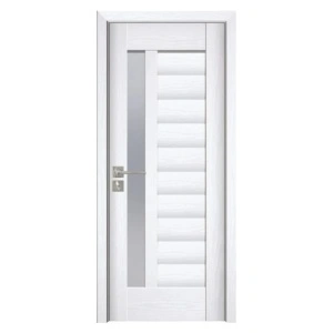 Usa Interior din MDF Novo Doors ND03 LUX PREMIUM, Cadru din Lemn Masiv, KIT COMPLET, Toc Reglabil de 10 CM INCLUS, Plinta pe Ambele Parti
