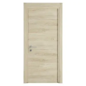 Usa Interior din MDF Novo Doors NDM02 LUX PREMIUM, Cadru din Lemn Masiv, KIT COMPLET, Toc Reglabil de 10 CM INCLUS, Plinta pe Ambele Parti
