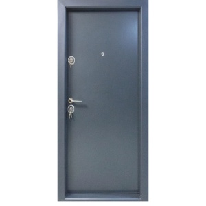 Usa metalica de exterior Novo Doors NDS13  de culoare Gri antracit cu deschidere pe Stanga