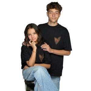 Tricou Copii Moștenirea - Negru