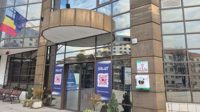 +1 Defibrilator pe harta Sibiului - Un proiect care salvează vieți