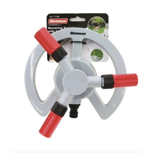 Aspersor pentru gazon multifunctional 3 brate 77190 Benman - Img 2