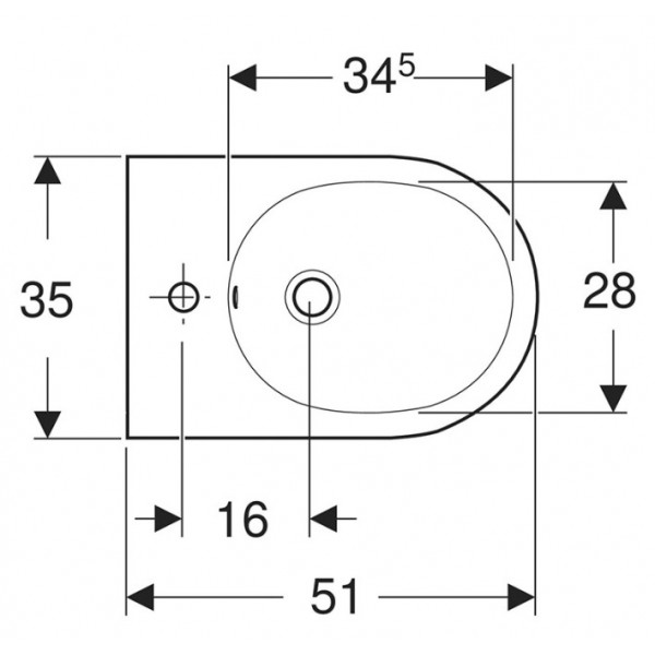 Bideu ACANTO suspendat 500.601.01.2 - Img 4
