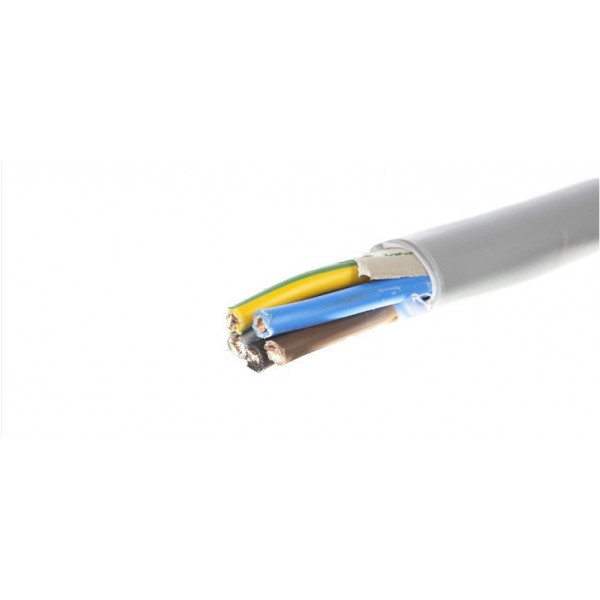 Cablu electric CYY-F, 5 x 4 mm² gri la metru