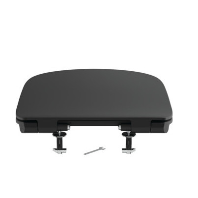 Capac WC TESI soft-close subţire silk black T3527V3 - Img 3