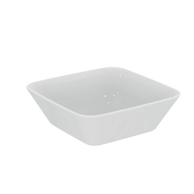 Lavoar baie pe blat Connect air, asimetric alb din ceramica Ideal Standard - Img 2