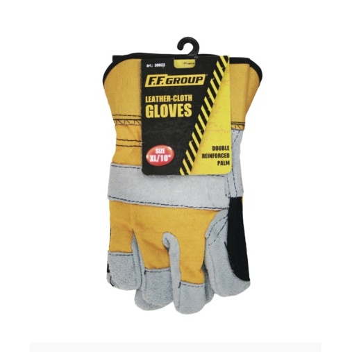 Manusi protectie din piele galben/alb 30022 Benman - Img 2