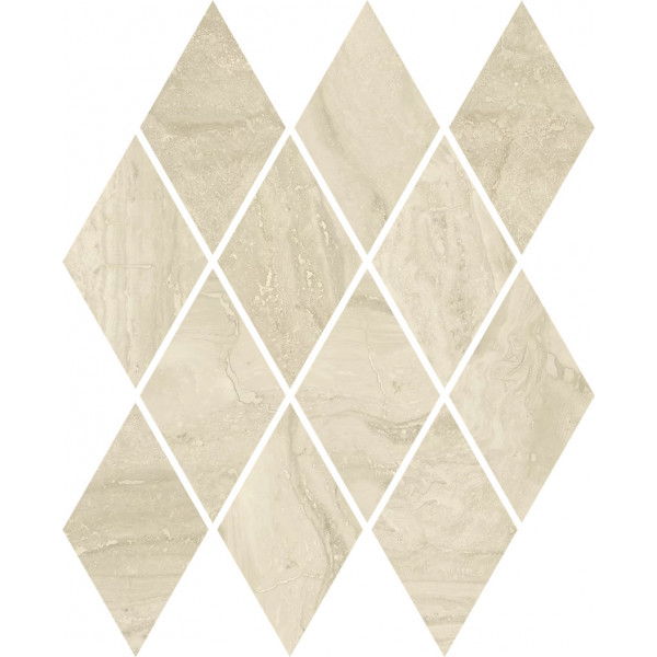 Mozaic SILENCE BEIGE ROMB PILLOW 20.6x23.7cm