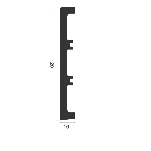 Plinta polimer PPAP 120 APATIT ALB 2.2ML/BUC - Img 2