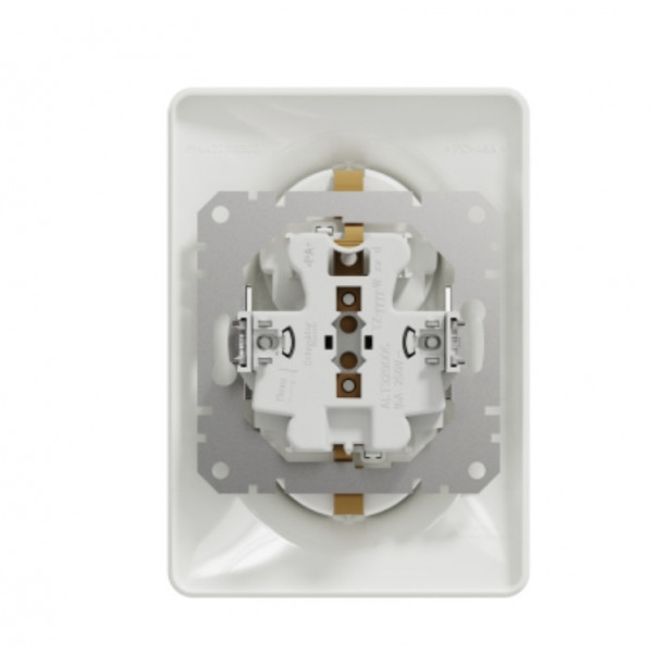Priza dubla Sedna Design 2P+E SDD311221 Schneider - Img 4