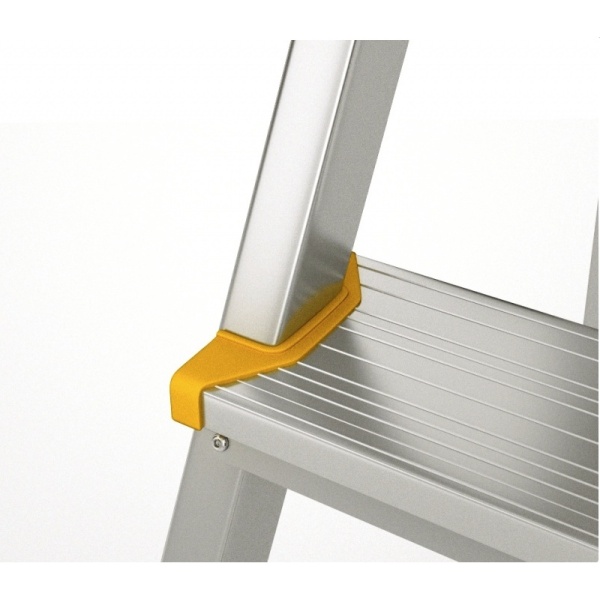 Scara aluminiu 1x5 trepte late cu urcare pe o parte 915 Alverosal - Img 4