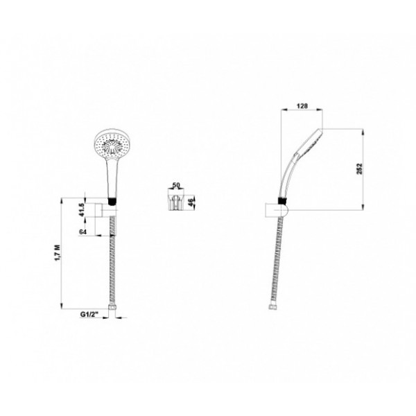 Set dus GALA cu porter 4835400 - Img 2