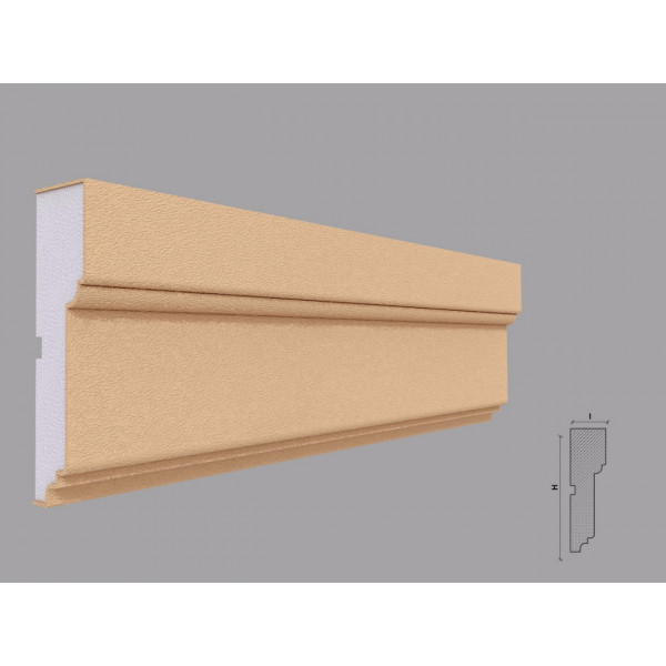 Ancadrament fereastra FP120 dimensiuni 140x40x2000mm