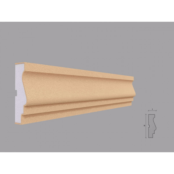 Ancadrament fereastra FP132 dimensiuni 95x30x2000mm