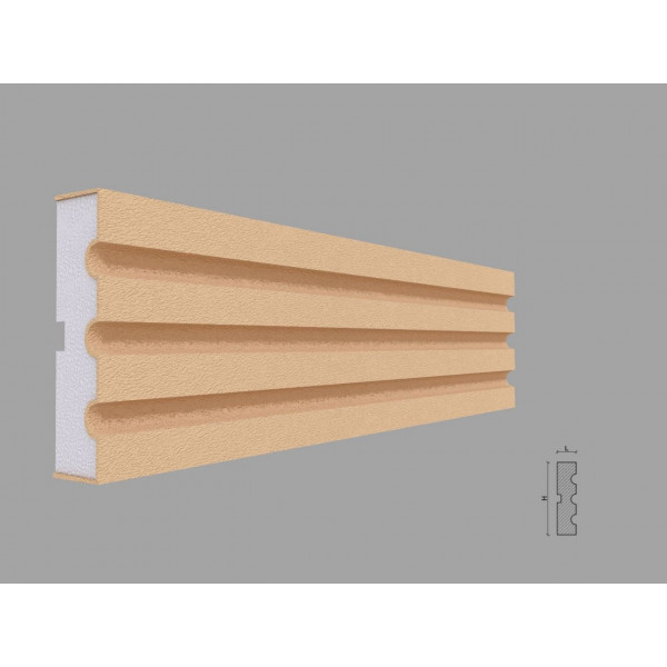 Ancadrament fereastra FP135 dimensiuni 115x30x2000mm
