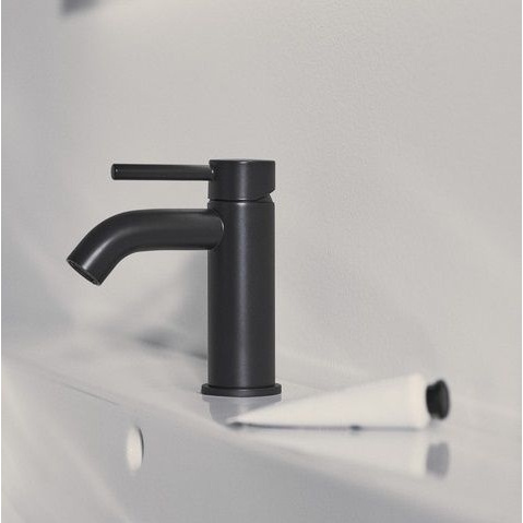 Baterie lavoar Ceraline, ventil metalic pop-up, negru mat Ideal Standard - Img 2