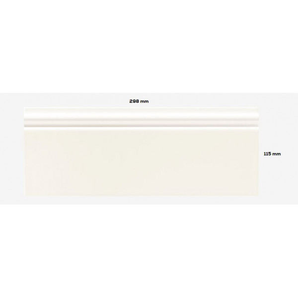 Brau ROYAL PLACE WHITE 1 11.5x29.8cm - Img 2